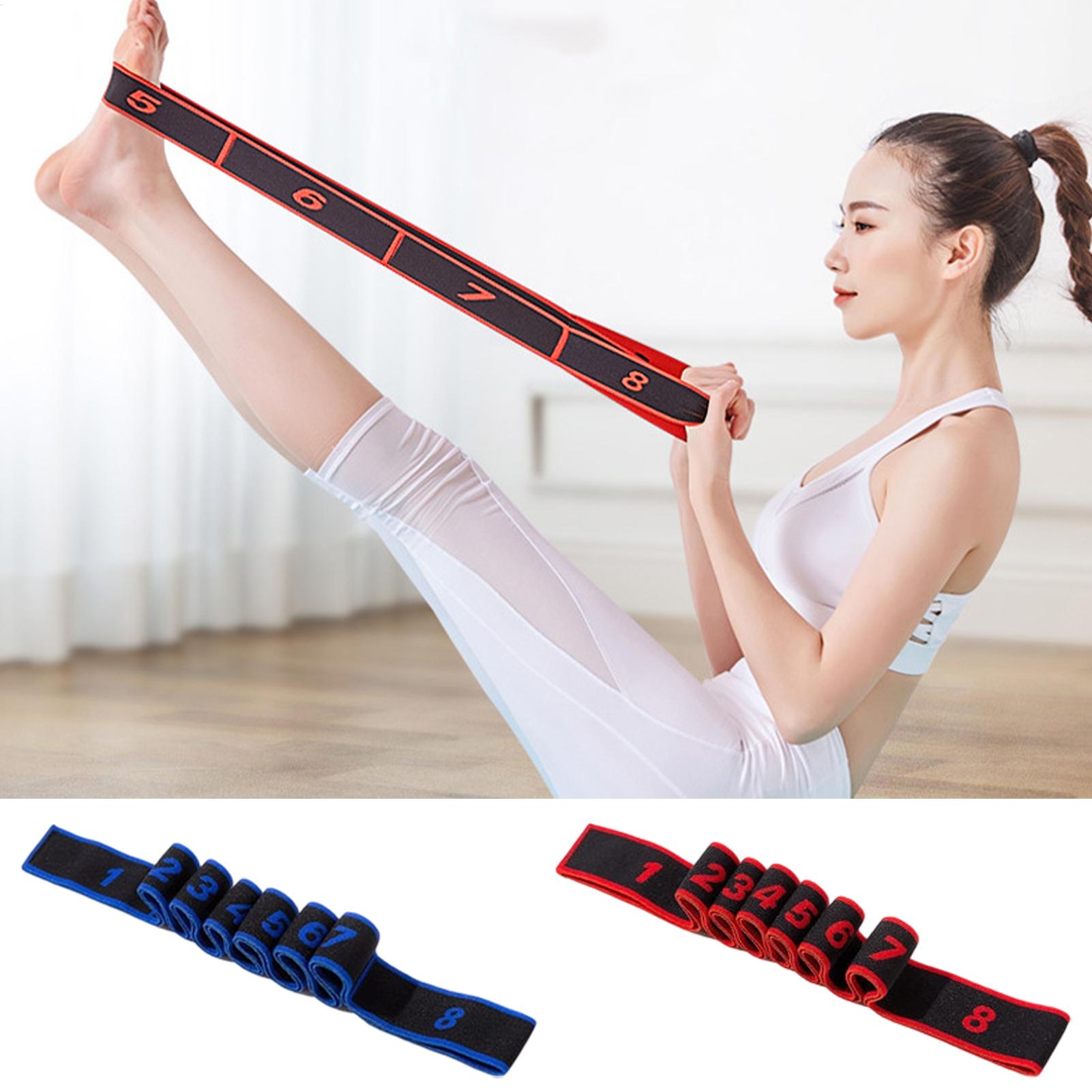 Pilates Bar Kit With Resistance Bands - Elastische Yoga Stretching Strap Draagbare Anti