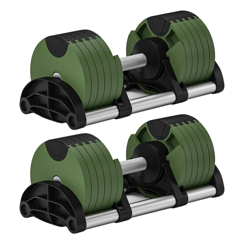 Vrije gewichten ronde gewichth - Adjustable Dumbbell Pair 40Kg recensie en prijs