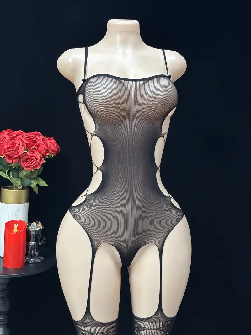 Sexy kousenjumpsuit met visnet - Fishing recensie en prijs