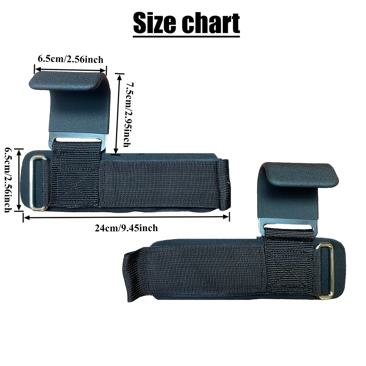 Gewichtheffen Hook Grips met p - Wrist Wraps Weightlifting Support recensie en prijs