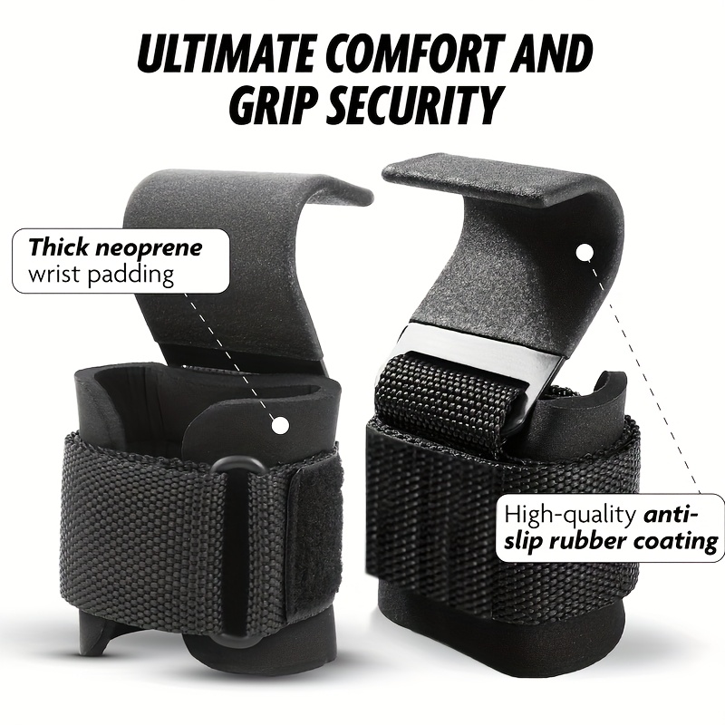 Gewichtheffen Hook Grips met p - Wrist Wraps Weightlifting Support recensie en prijs
