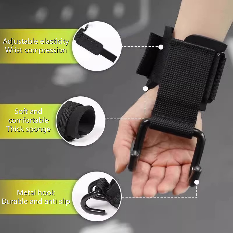 【F】2 stuks gewichthefhaken, ha - Wrist Wraps Weightlifting Support recensie en prijs