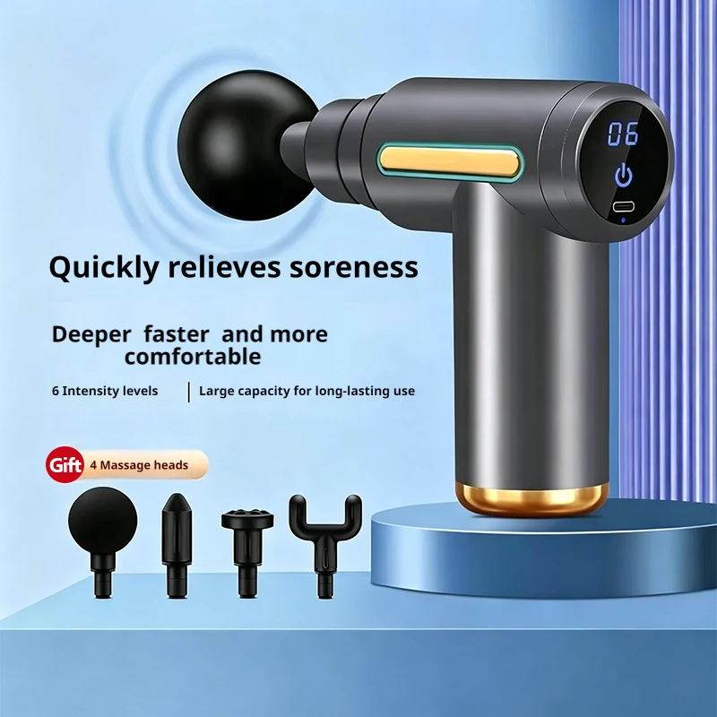6-speeds mini elektrische fasc - Electric Massage Gun Deep Tissue recensie en prijs