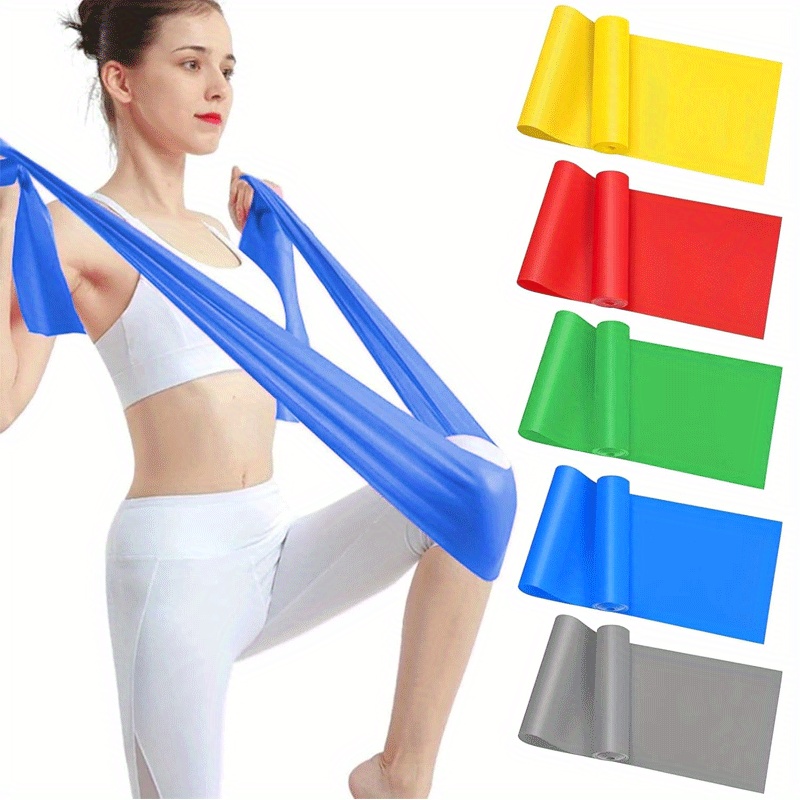 4-pack yoga-weerstandsbanden:  - Pilates Bar Kit With Resistance Bands recensie en prijs