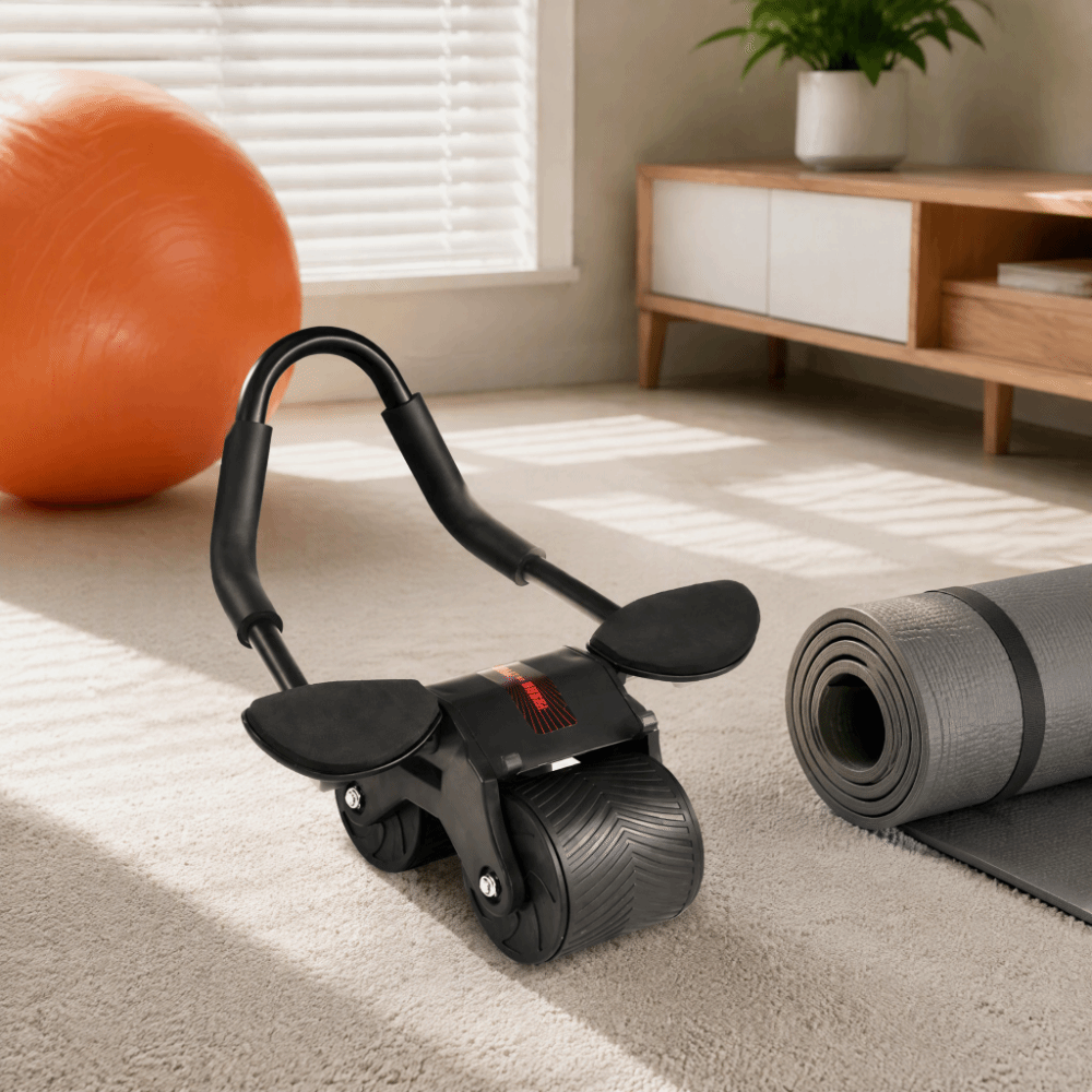 Automatische Rebound Ab Roller - Ab Roller Wheel With Elbow Support recensie en prijs