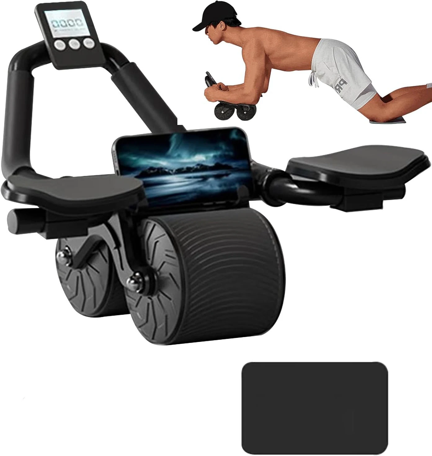 Elbow Support Automatische Ter - Ab Roller Wheel With Elbow Support recensie en prijs