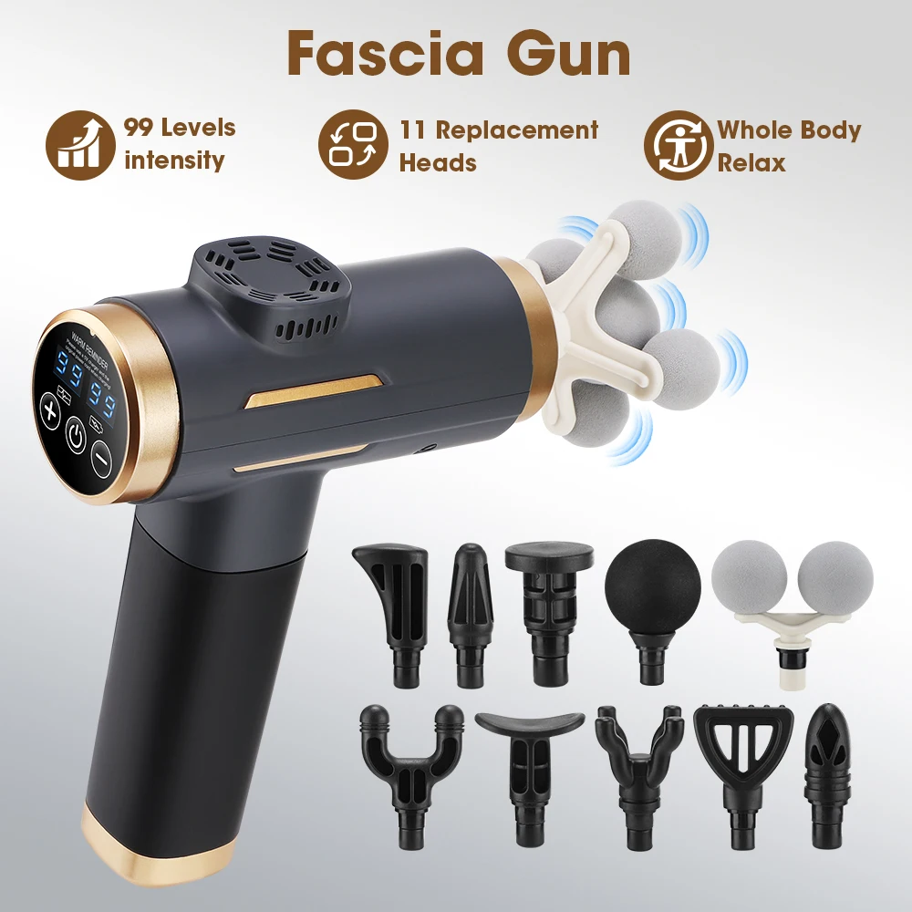 Elektrisch Fascia Gun 99 stand - Electric Massage Gun Deep Tissue recensie en prijs