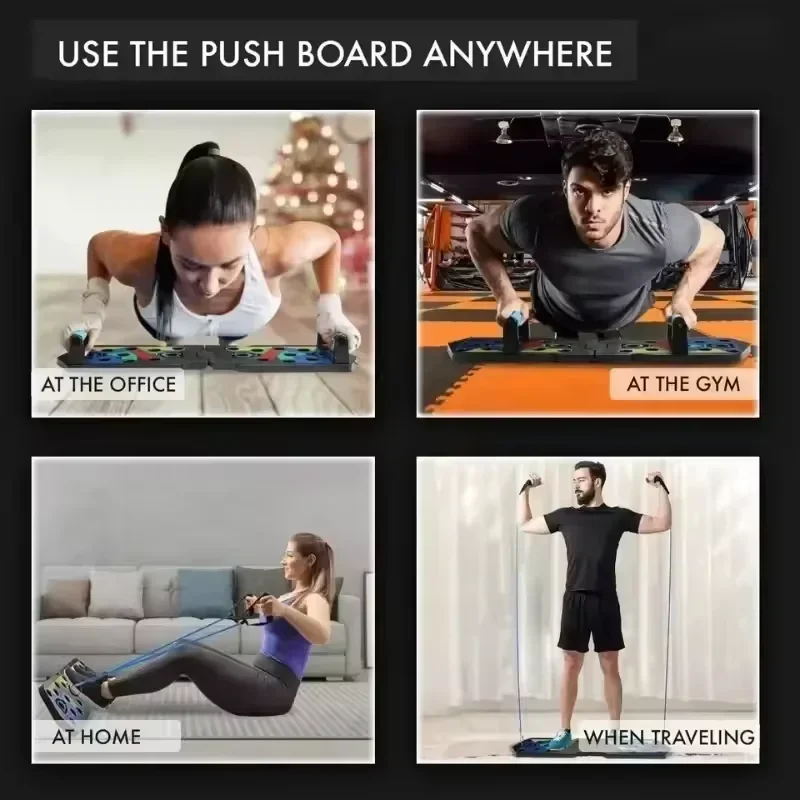 Draagbare, multifunctionele pu - Push Up Board Foldable Multi Function recensie en prijs