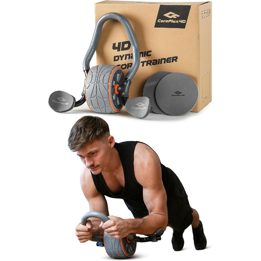 CoreFlex4D buikspierwiel met e - Ab Roller Wheel With Elbow Support recensie en prijs