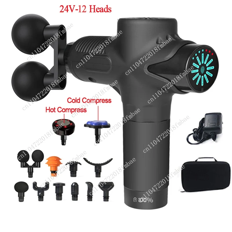 24V professioneel warmte- en k - Electric Massage Gun Deep Tissue recensie en prijs