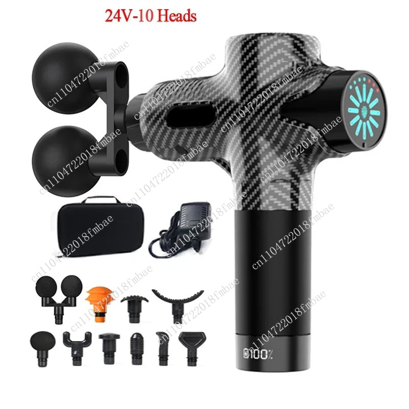 24V professioneel warmte- en k - Electric Massage Gun Deep Tissue recensie en prijs