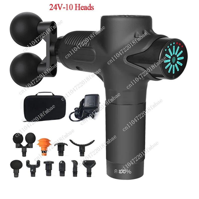 24V professioneel warmte- en k - Electric Massage Gun Deep Tissue recensie en prijs