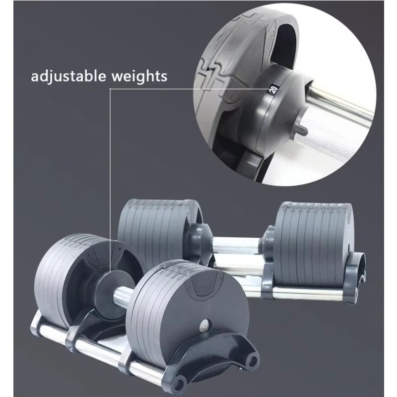 Fitnessapparatuur 20kg 24kg 32 - Adjustable Dumbbell Pair 40Kg recensie en prijs
