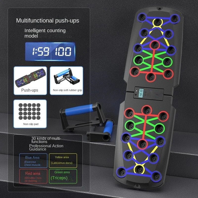 Push-up boardset Draagbare mul - Push Up Board Foldable Multi Function recensie en prijs