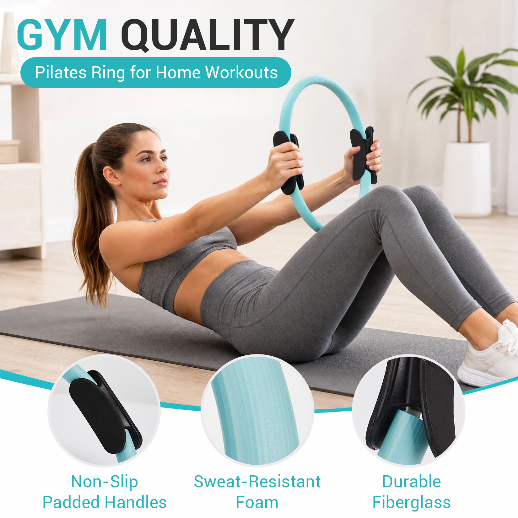 Pilates trainingsset, 6-in-1 p - Pilates Bar Kit With Resistance Bands recensie en prijs