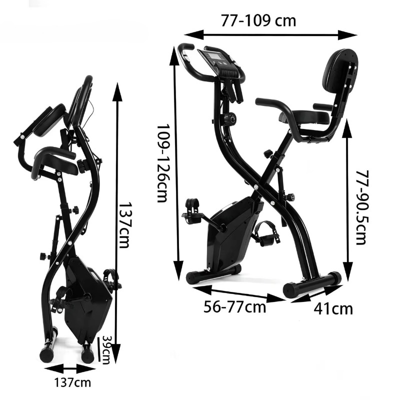 Stationaire hometrainer, opvou - Exercise Bike Magnetic Resistance recensie en prijs